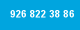 926 822 38 86